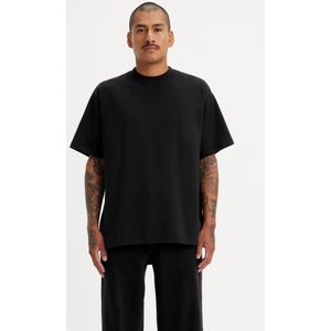 Levi's, Heren, Tops, Zwart, Maat: M Katoen,