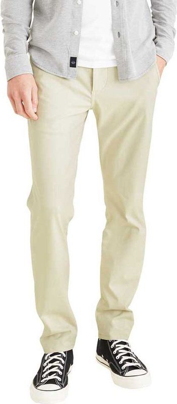 Dockers Supreme Flex Skinny Broek Beige Man
