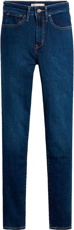 Levi's - 721 High Rise Skinny - Spijkerbroek - Blauw - Katoenmix