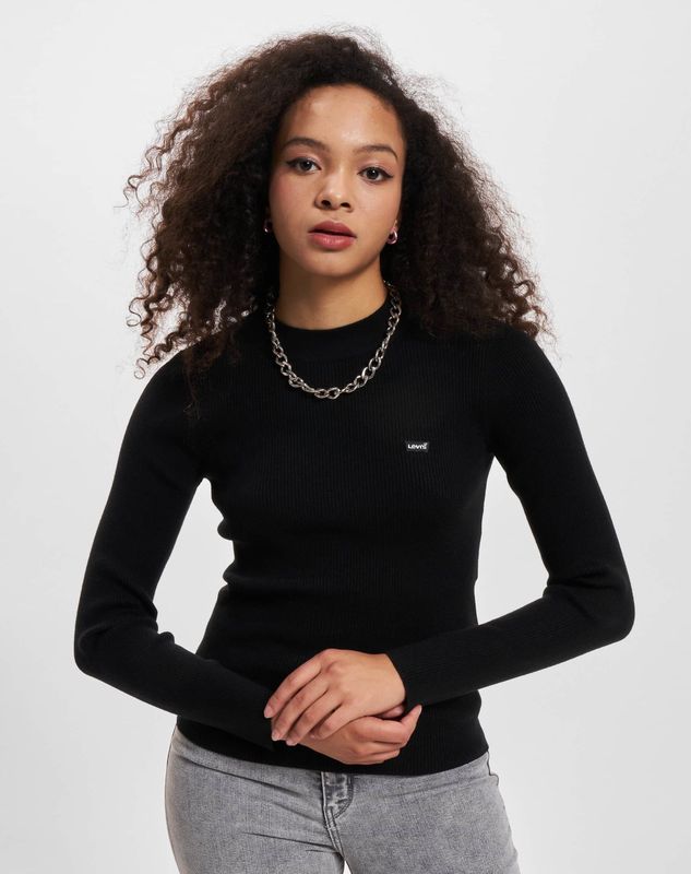 LEVI'S - Trui - Zwart - Acryl - Logo Vooraan