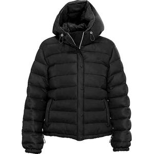 Levi's - Hoodie - Zwart - 100% Polyester - Met 4 Zakken en Rits met Knopen