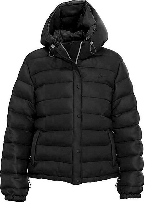 Levi's - Hoodie - Zwart - 100% Polyester - Met 4 Zakken en Rits met Knopen