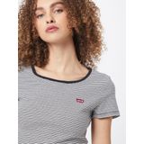 LEVI'S - Shirt - Bloedrood/Zwart/Wit - 2 Pack - Kwartmouw