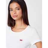 Levi's - 74856-0015 - T-shirt - Wit - Set van 2 - Katoen - Korte Mouwen
