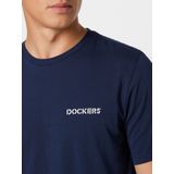 Dockers - Logo Stencil T-shirt - Korte Mouwen - Biologisch Katoen - Zwart