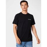 Dockers Logo Stencil T-shirt Met Korte Mouwen Zwart M Man