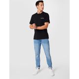 Dockers Logo Stencil T-shirt Met Korte Mouwen Zwart M Man
