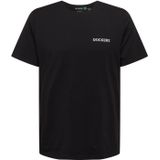 Dockers Logo Stencil T-shirt Met Korte Mouwen Zwart M Man