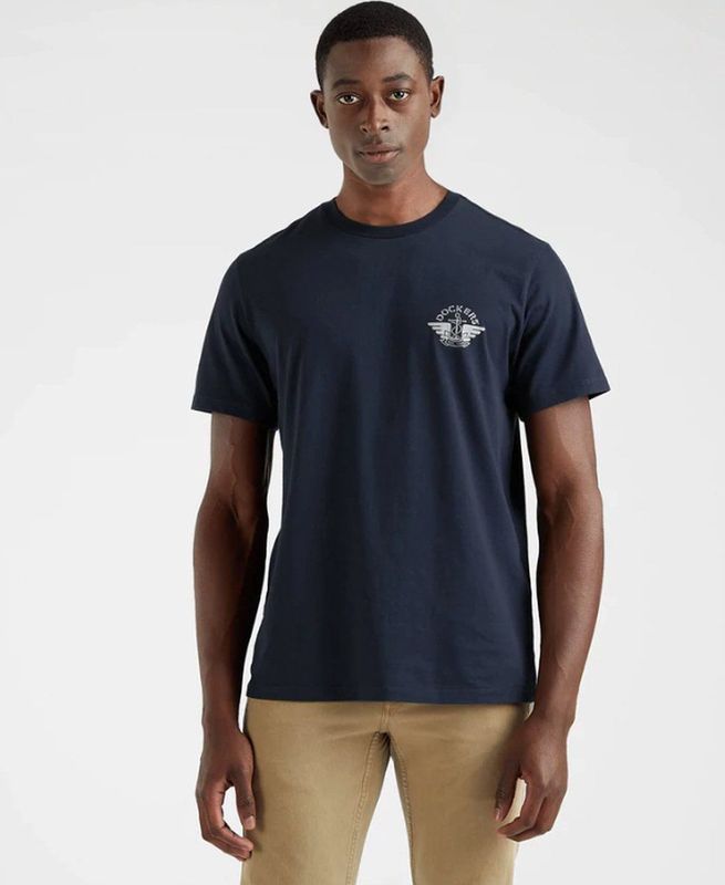 Dockers Logo Wing&anchor T-shirt Met Korte Mouwen