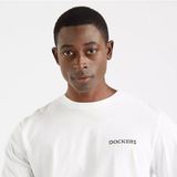 Dockers - Logo Stencil - T-shirt - Zwart - 100% Biologisch Katoen