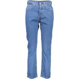 Levi's - 501 Crop Ojai Luxor - Jeans - Lichtblauw - Katoen - Biologisch Katoen