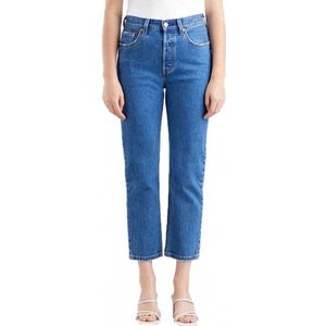 Levi's - 501 Crop Ojai Luxor - Jeans - Lichtblauw - Katoen - Biologisch Katoen