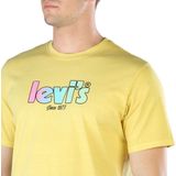 Levi's - T-shirt Logo Donkerblauw - Heren - Regular-fit