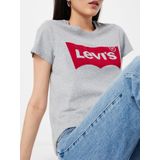 Levi's, Dames, Tops, Grijs, Maat: L Katoen,