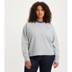 Levi's® - Fleece Sweatshirt - Ronde Hals - Zwart - 100% Katoen