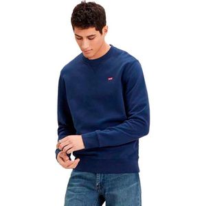 Levi's Original Herensweater met ronde hals, 1 stuk, Blauw