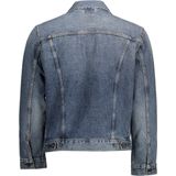 Truckerjack - Denim - Katoen - Pluche Sherpa-voering