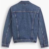 Truckerjack - Denim - Katoen - Pluche Sherpa-voering