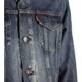 Truckerjack - Denim - Katoen - Pluche Sherpa-voering