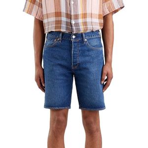 Levi´s - 501™ Original - Korte Jeans - Blauw - Stretchdenim