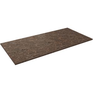 Balmani Stretto enkel of dubbel tablet Dark Emperador marmer 120 x 55 cm
