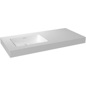 Storke - Mata High - Wastafel - Matte - 110 x 52 cm - Asymmetrisch Links