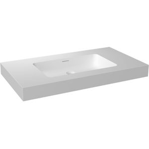 Storke - Mata High - Enkele Wastafel - Matte - Solid Surface - 95 x 52 cm