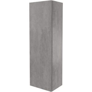 Storke Edge zwevende badkamerkast beton donkergrijs 40 x 30 x 125 cm