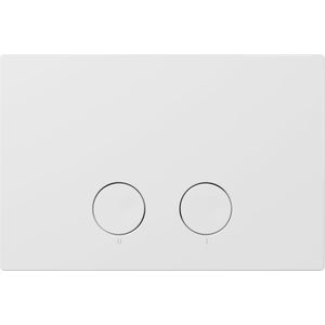 Presa - Bedieningspaneel - Hoogglans Wit - Voor UP320 of UP720 Inbouwreservoir