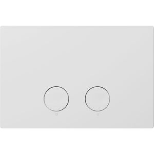 Presa - Bedieningspaneel - Mat Wit - Voor UP320 of UP720 Inbouwreservoir