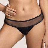 Andres Sarda - SWITZER - Stringshort - Zwart - 64% Gerecycleerde Garens