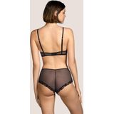 Andres Sarda - COOPER - Stringshort - Rood - Zijde met Geborduurd Kasjmierpatroon