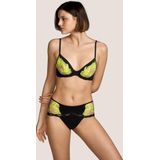 Andres Sarda - COOPER - Stringshort - Rood - Zijde met Geborduurd Kasjmierpatroon