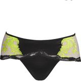 Andres Sarda - COOPER - Stringshort - Rood - Zijde met Geborduurd Kasjmierpatroon