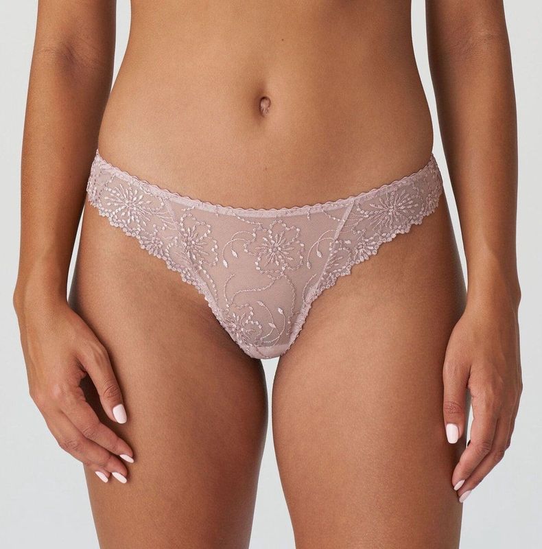 Marie Jo - Jane - Damesstring - Effen - Materiaalmix met Katoengehalte