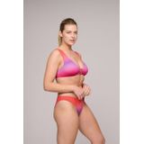 Marie Jo - Nusa Dua - Brazilian Bikinibroekje - Rood/roze/paars