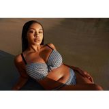 PrimaDonna - Kalba - Bikinibroekje - Donkerblauw/Wit