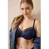 PrimaDonna Twist niet-voorgevormde beugelbh Knokke donkerblauw
