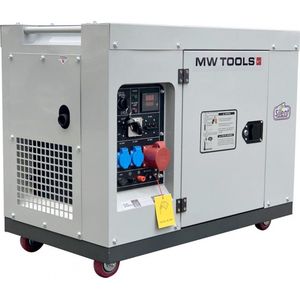 Diesel generator 7,5kW 1x230V + 3x400V MW Tools