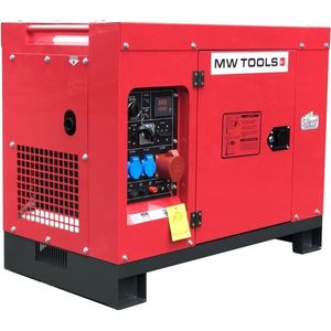 Diesel generator 8kW 1x230V + 10 kW 3x400V MW Tools DG100E