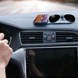 Vouwbare Anti-Slip Mat / Pad voor Dashboard Auto - Zwart