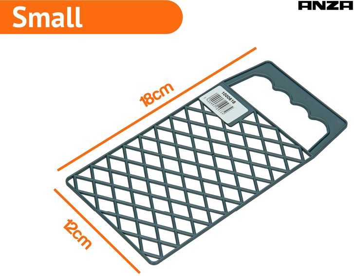 Anza - Verfrooster - Verfbakken - 12x18 cm - Handig voor Verfemmers