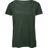 B&C - Triblend T-shirt - Gevlekt - 50% Polyester 25% Katoen 25% Viscose