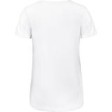 B&C Triblend - Dames-T-shirt - V-hals - Gecertificeerd STANDARD 100 door OEKO-TEX®