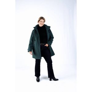 Paprika - Anorak - Donkergroen - Damesjas - Met Capuchon en Ritssluiting