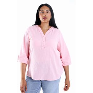 Paprika blousetop lichtroze