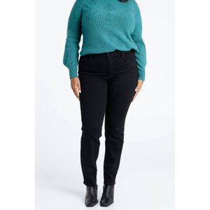 Paprika - Slim Fit Jeans - Zwart - Regular Waist