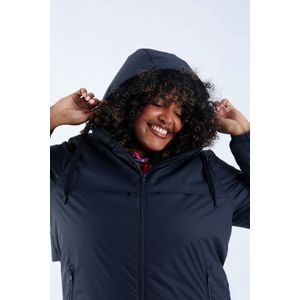 Paprika - Regenjas - Marine - Dames - Met Capuchon