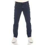 Wrangler - Texas Slim Stretch - Jeansbroek - Blauw - Slim Fit