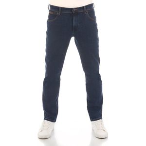 Wrangler - Texas Slim Stretch - Jeansbroek - Blauw - Slim Fit